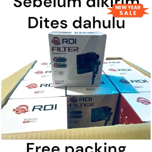 Filter gantung Rdi hf 604 / filter gantung aquarium / filter gantung / filter aquarium