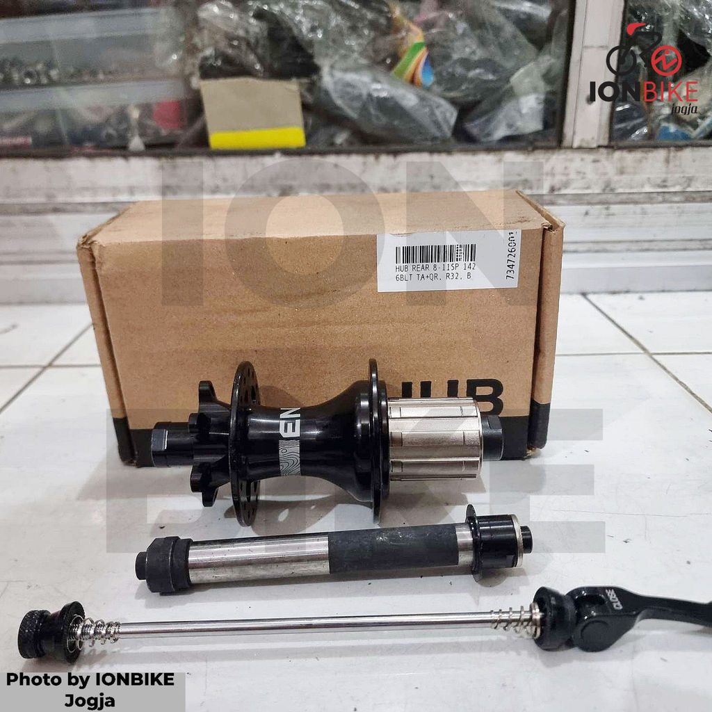 Freehub ENTITY 32 Hole 2 in 1 QR 135 mm TA 12 x 142 HG 8-11 Speed BELAKANG SAJA - Free Hub Sepeda Di