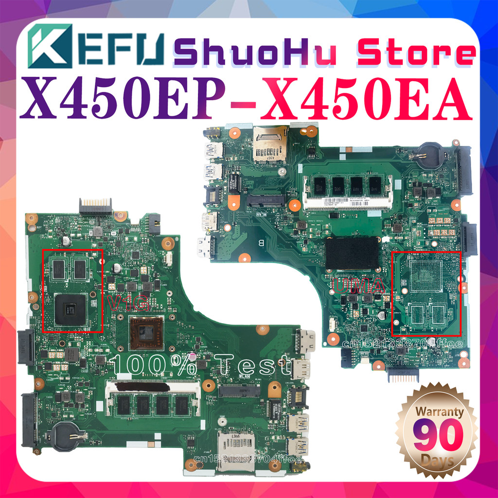 X450EP X450EA Motherboard For ASUS X450E A450C X450CC X450C Laptop Mainboard CPU:E1-2100 E1-2500 A4-