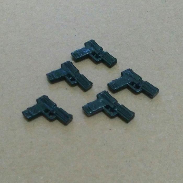 Diorama Miniatur pistol skala 1/12 Aksesoris Figure