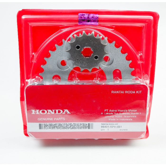 Gear Set Supra x 125 - Gear Set Supra x125 KPH Original Simpati Part Motor
