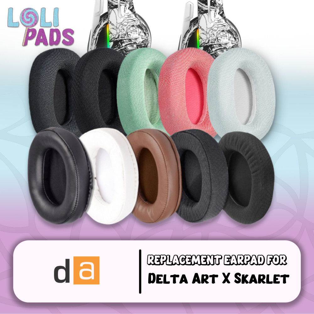 Earcup Earcushion Earpad Digital Alliance Delta Art X Skarlet Busa Bantalan Foam Pads
