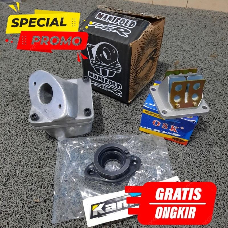 Manipol Kodok Fiz R Pendek Set Membran RXZ Racing Karbu PE PWK