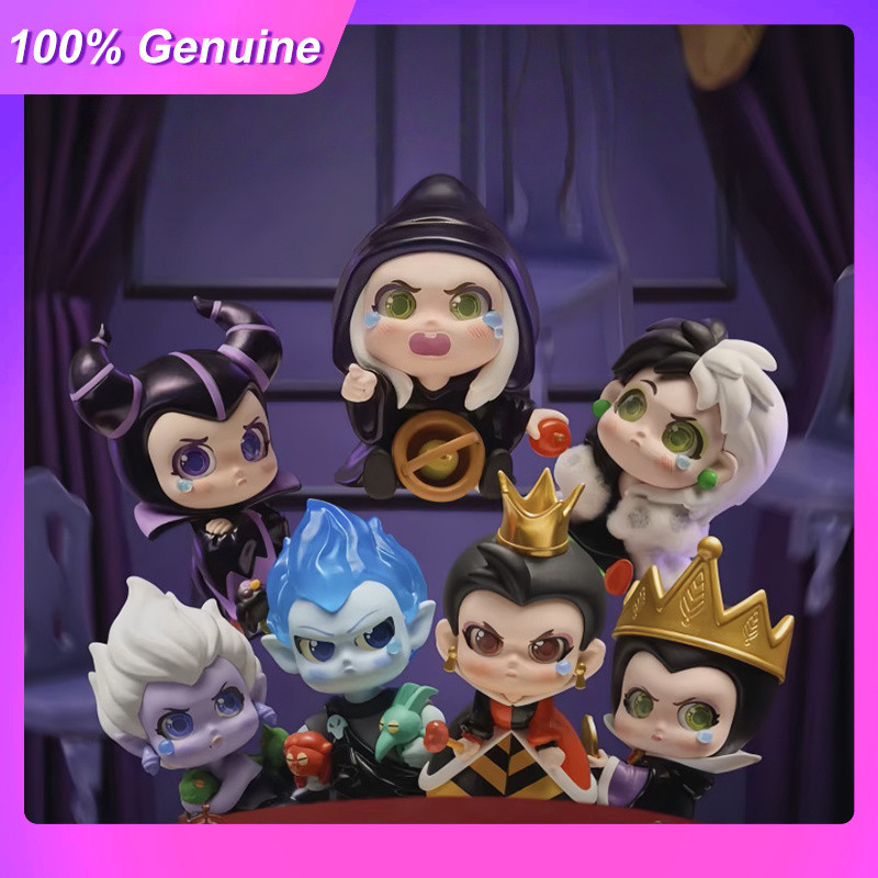 100%Genuine MINISO sney Villa Series Blind Box Anime Figure Desktop Ornament Collection Evil Queen C