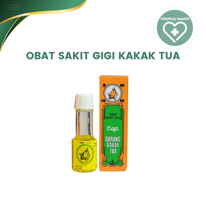 Obat Sakit Gigi Cap Burung Kakak Tua