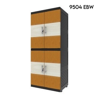 JNE - Lemari Plastik Naiba Fit Mirror & Non Mirror