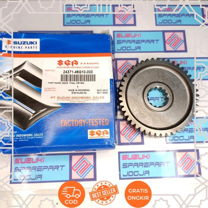 24371-46G10-000 Gear Output Shaft Gardan / Gearbox Suzuki Spin 125 Ori