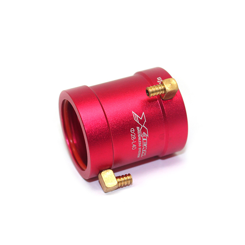 X-TEAM 28-40 Green Water Cooling Jacket for 2845 2850 2860 Brushless Motor With RC Boat