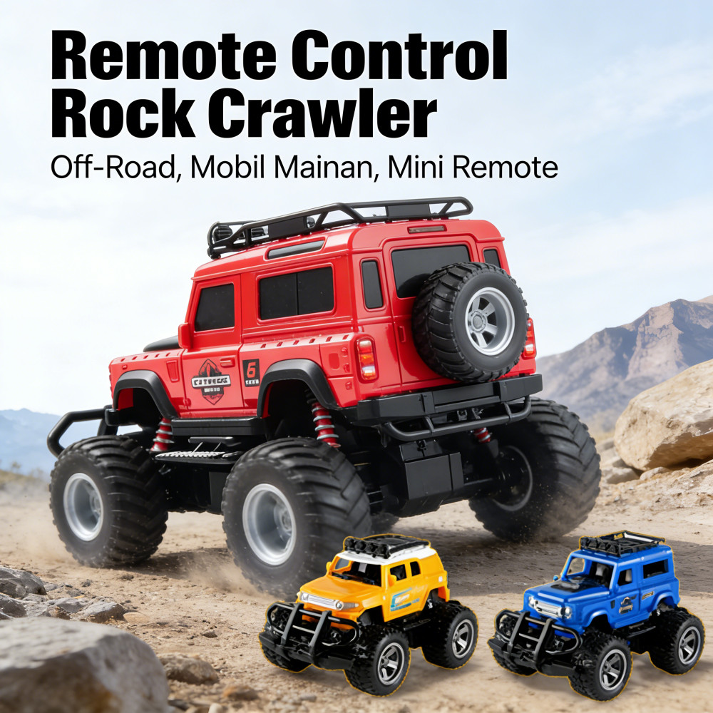 Mini Jeep Off-Road Crawler Murah Remote Control Mainan Anak-anak Control Remote