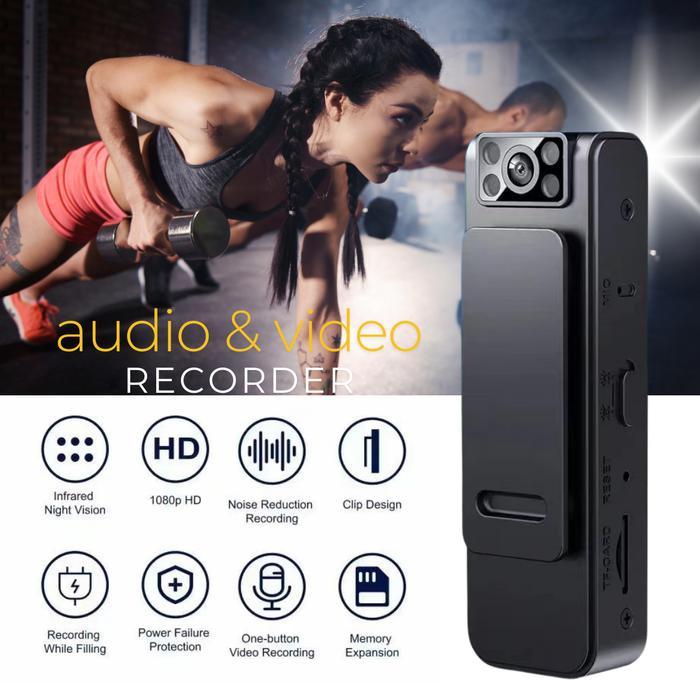 Video Camera Mini Recorder Hd 1080p Perekam Suara Kamera Dital Pocket CCTV Tersembunyi Tanpa Kabel