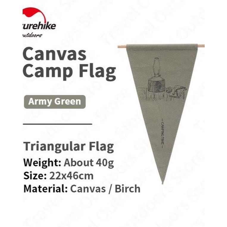 Canvas Hanging Flag NATUREHIKE NH21PS001