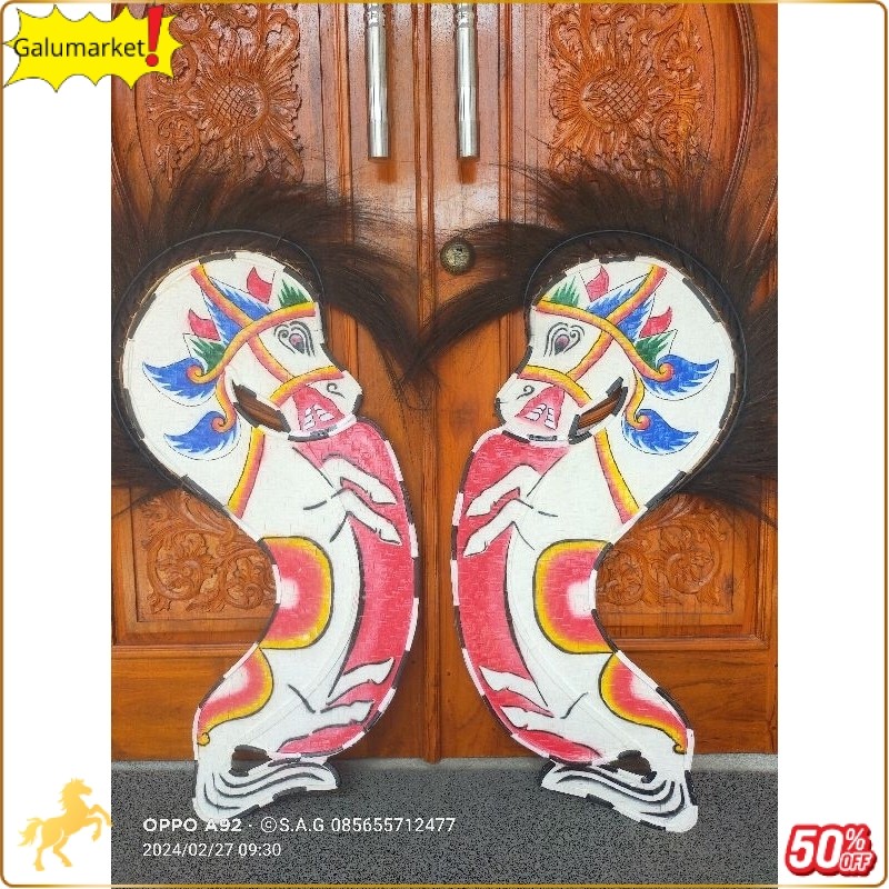 KEPANG SAFITRI ANAK / Jaranan Safitri / Kuda lumping anak / kuda lumping senterewe mainan GLM -50