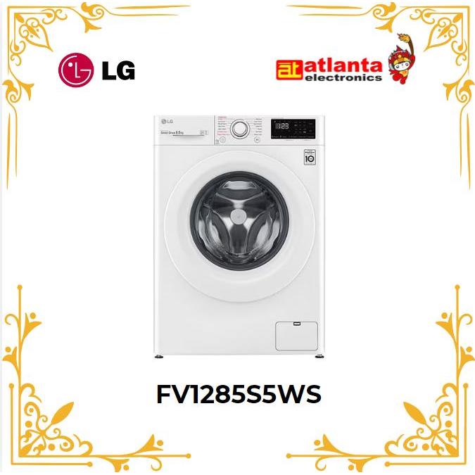 LG MESIN CUCI FRONT LOADING 8,5KG FV1285S5WS