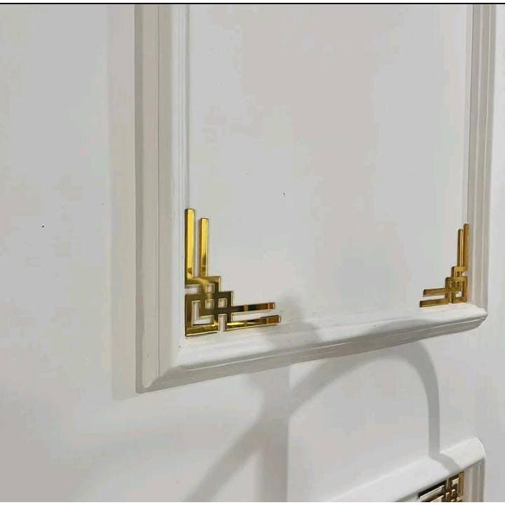 List Gold dekorasi moulding gold mirror/moulding dekorasi dinding wallpaper
