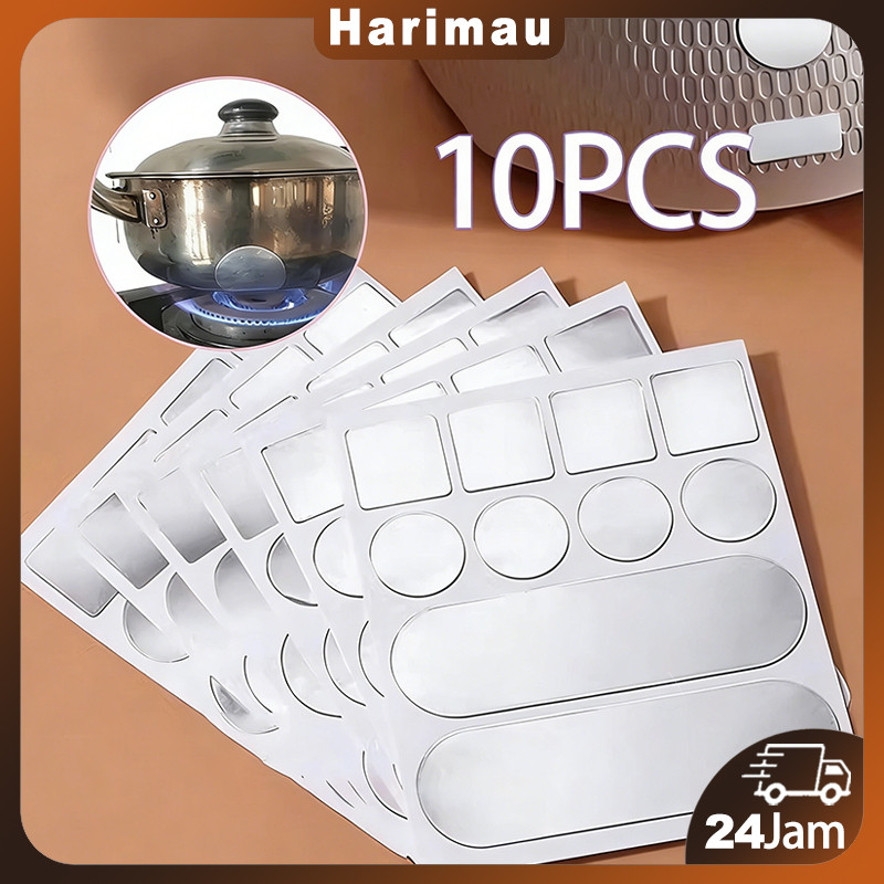 10pcs/Set Penambal Panci Bocor Anti Api Tambalan Panci Bocor Tambal Panci Bocor Lem Panci Bocor Taha