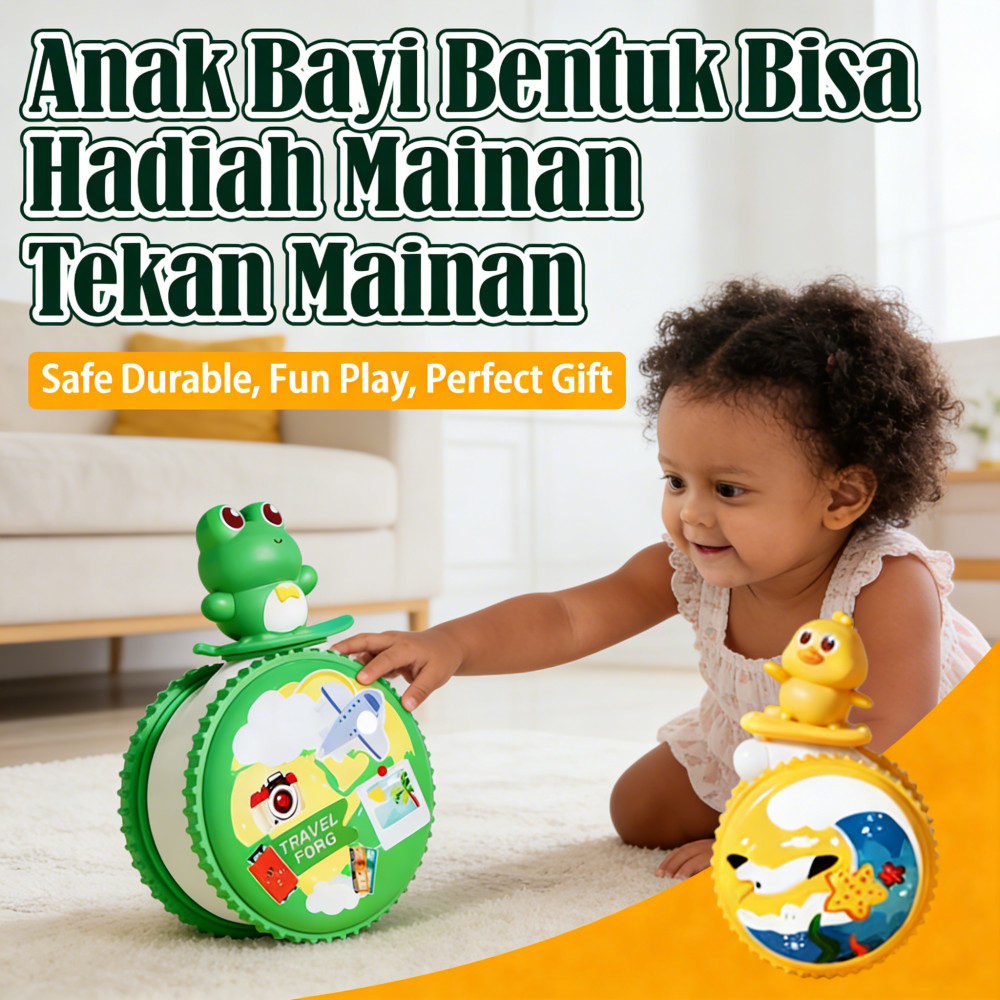 Bayi Bayi Tekan Anak Anak Mainan Bentuk Untuk Hadiah Mainan