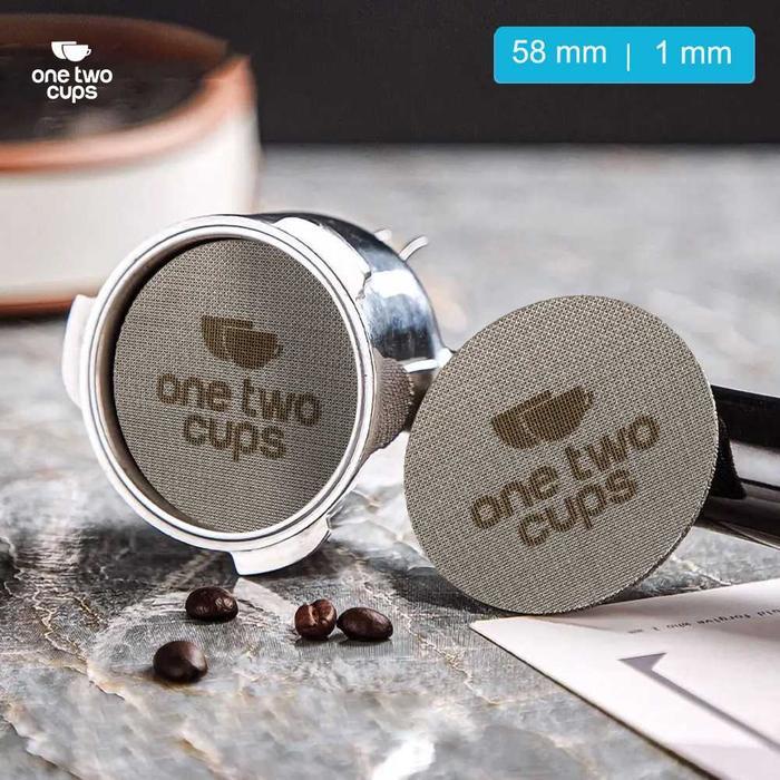 Puck Screen 150 Micron SUS3 – Stainless Steel 316 untuk Portafilter 51–58.5 mm, Ekstraksi Espresso L