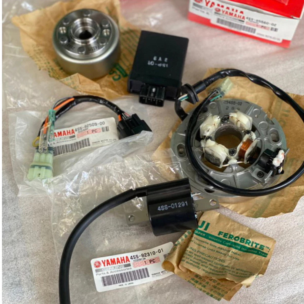 1 SET PENGAPIAN YZ 125 YZ125 4SS MORIC JAPAN ORIGINAL GENUINE PARTS