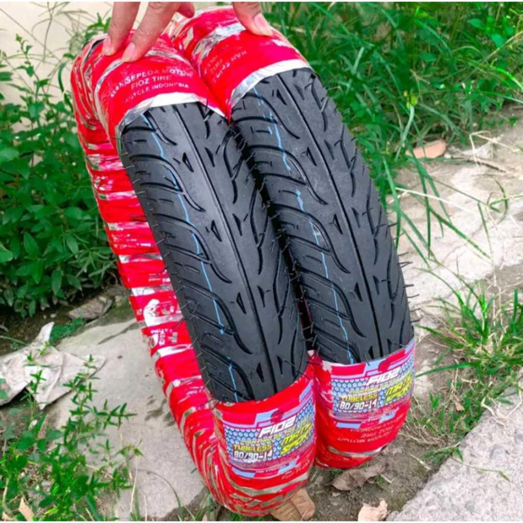 ban matic sepasang depan belakang ukuran 80/90-14 dan 90/90 14 ban beat vario