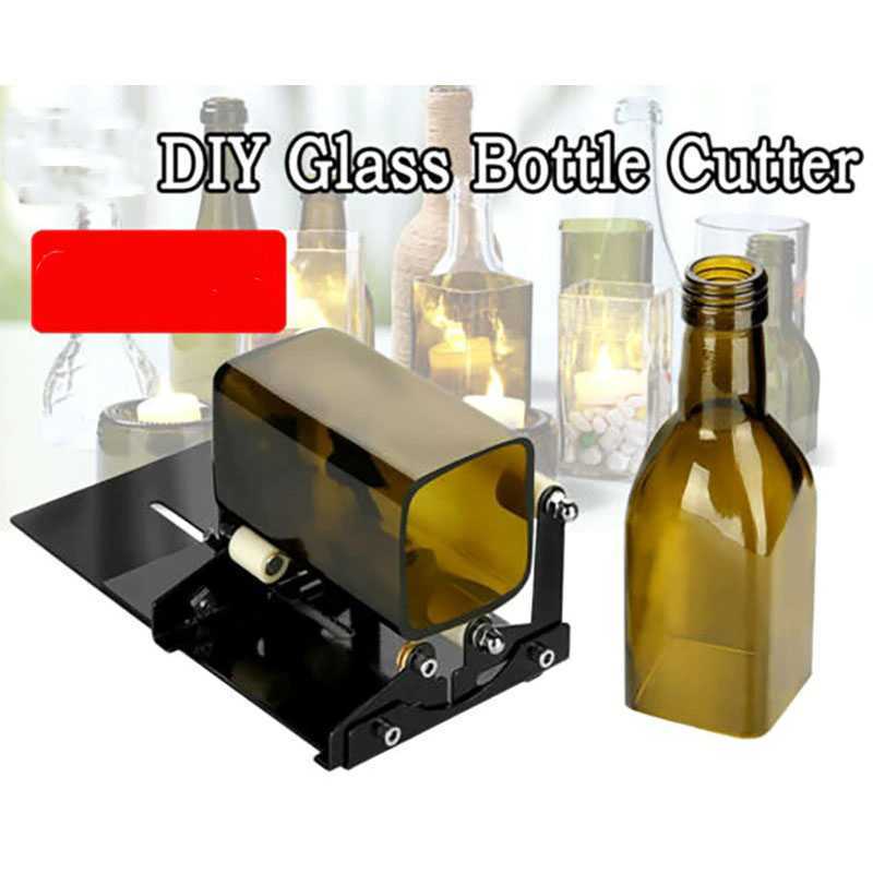 Pemotong Botol Kaca Glass Bottle Cutter DIY Tool Alat Potong Botol Bekas Gelas Estetik Metal Stainle