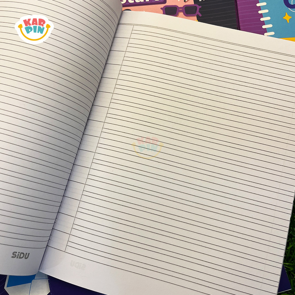 Karpin Buku Tulis Halus Kasar 38 Lembar SIDU Huruf Sambung Cocok untuk Belajar Menulis Anak SD