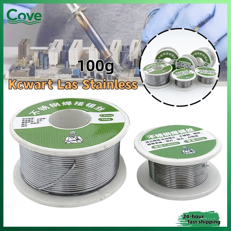 Kawat Solder Timah Tipe Terbaru dengan Fluks Inti Titik Cair Rendah Easy Melt Universal untuk Besi T