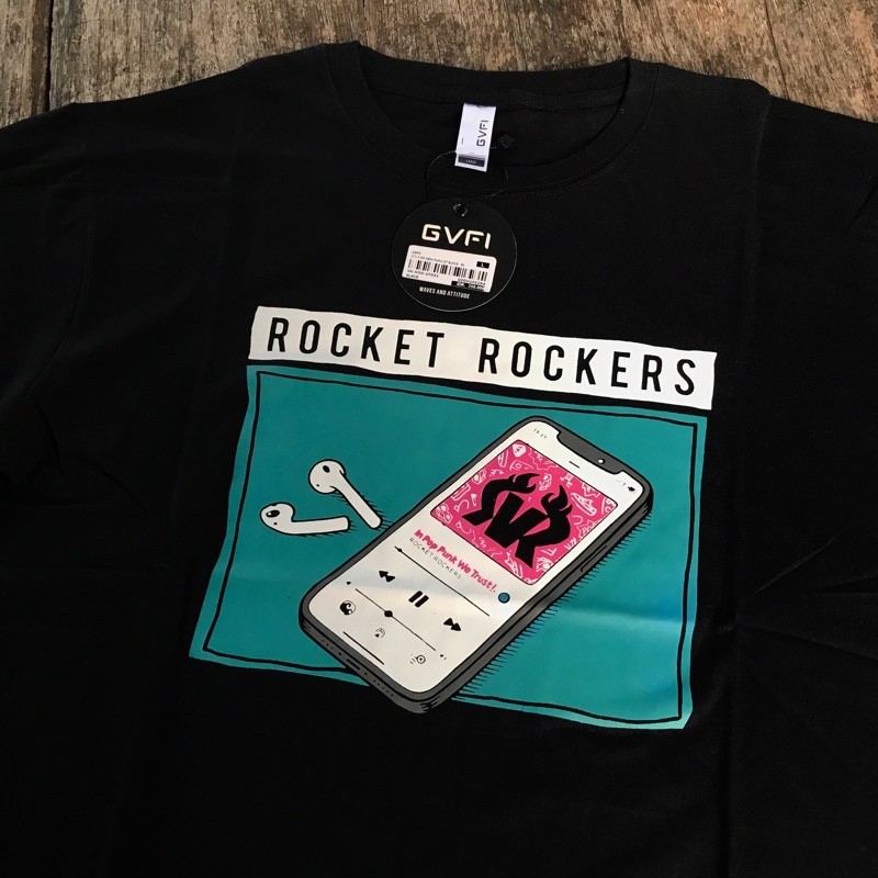 (COD) GVFI X ROCKET ROCKERS PLAYLIST TSHIRT