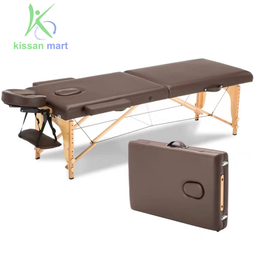 Folding Beauty Bed Meja Pijat Portable Untuk Spa Kasur Spa Therapy Treatment Bed Portable