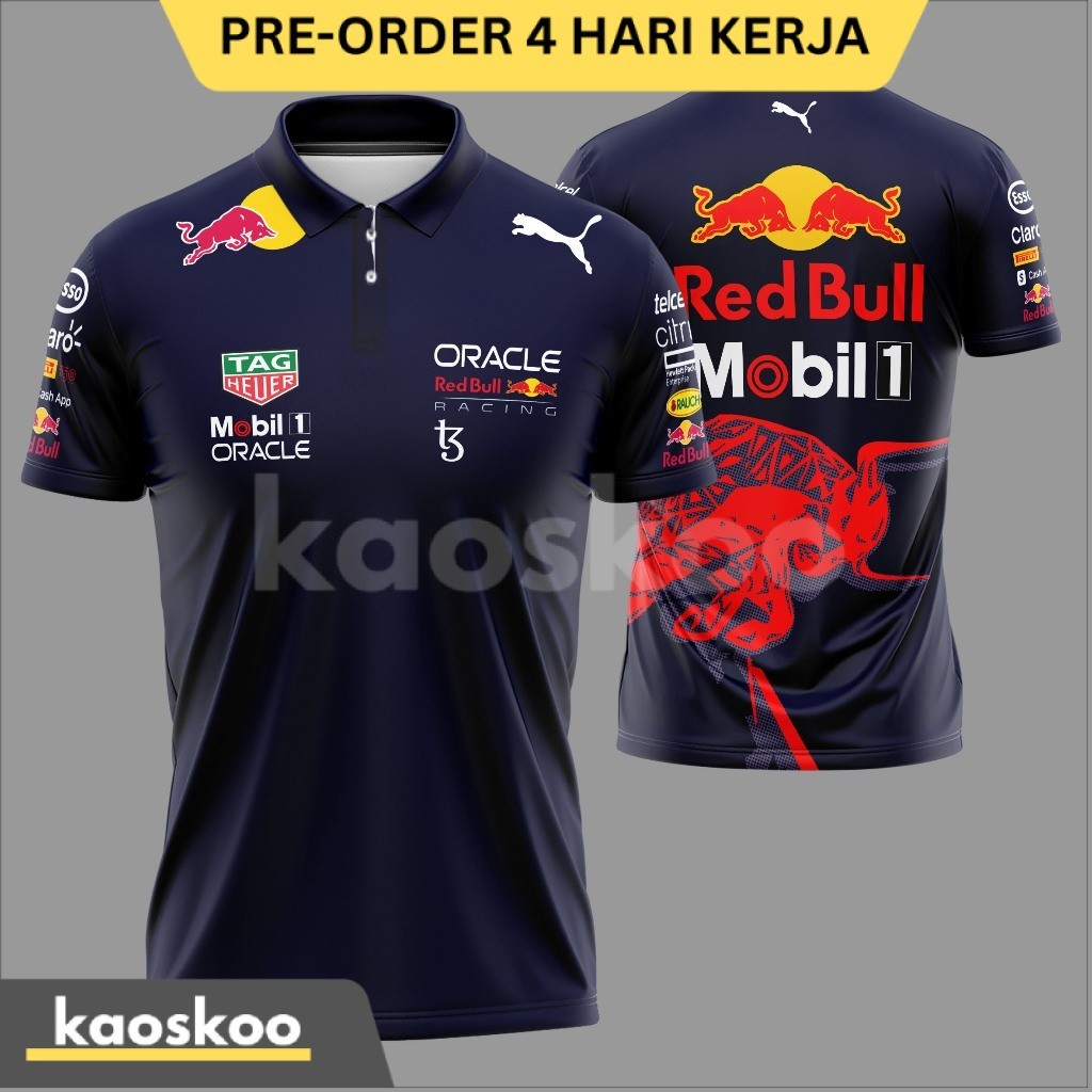Jersey F1 Redbull Racing Team 2022 - Polo