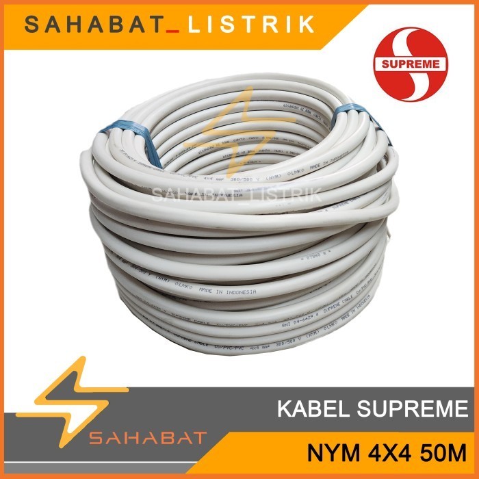 KABEL LISTRIK SUPREME NYM 4X4 50M