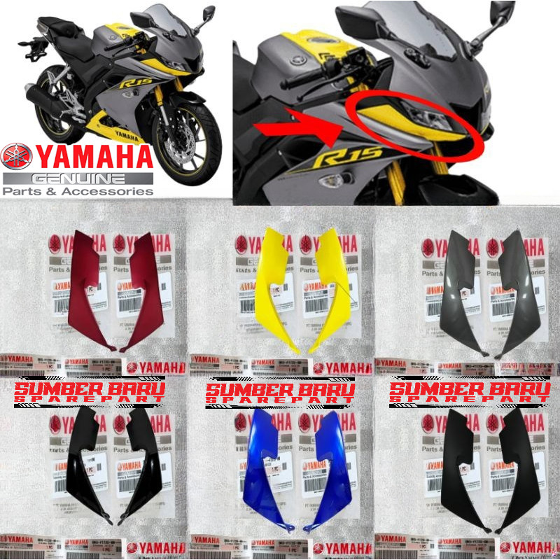 COVER BAWAH LAMPU R15 VVA V3 ORIGINAL YAMAHA