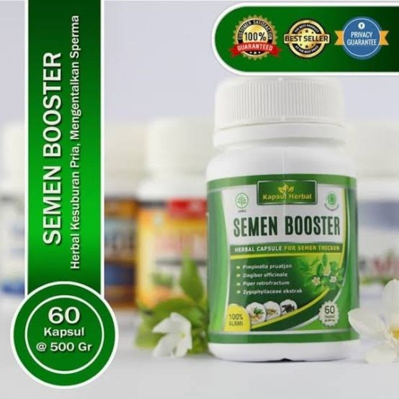 ORIGINAL SEMEN BOOSTER-HERBAL P/PRIA ASLI