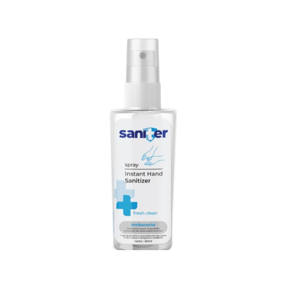 Saniter Hand Sanitizer Spray 60 ml