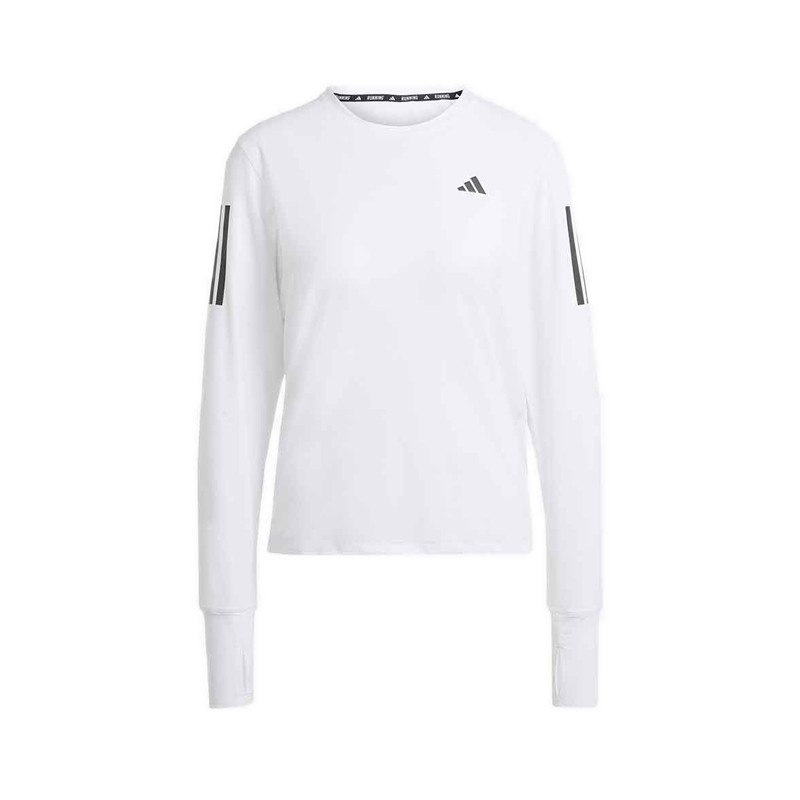 adidas Own The Run Women's Long-Sleeve Top - White