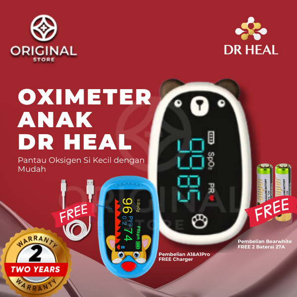 Oximeter Anak Oximeter Bayi Pulse Fingertip Oximeter Bayi Dan Anak SpO2 Kadar Darah Oksigen