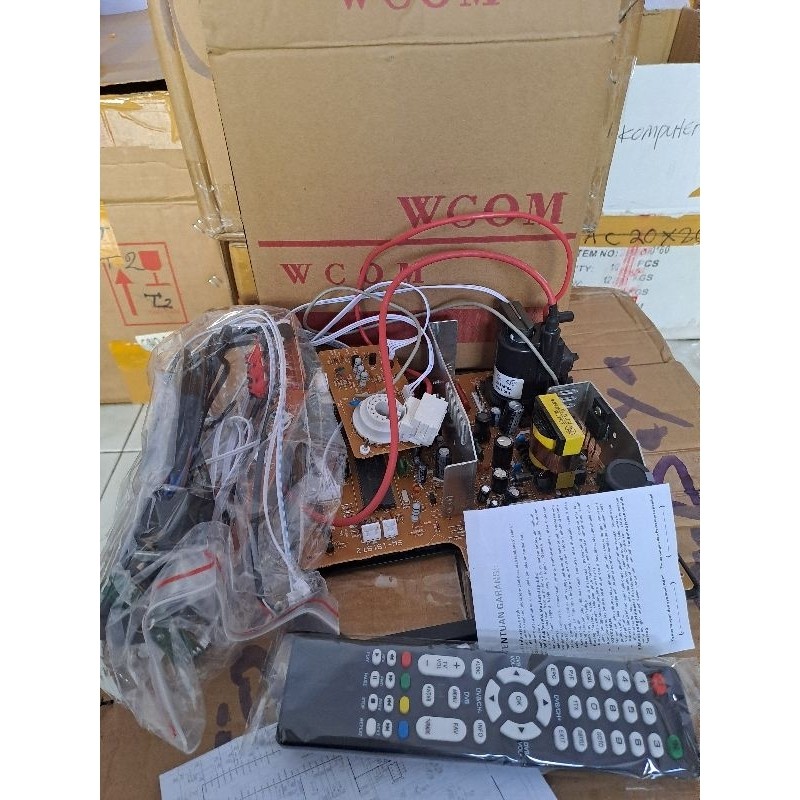 mesin tv 14-21"digital/slim digital/biasa atau analog/slim analog asli wcom