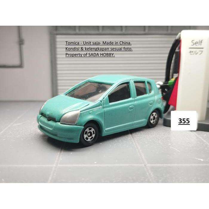 Tomica Vitz Happy Tune No 110 Toyota Vitz Yaris Green Mint Unit Only SBAtoys
