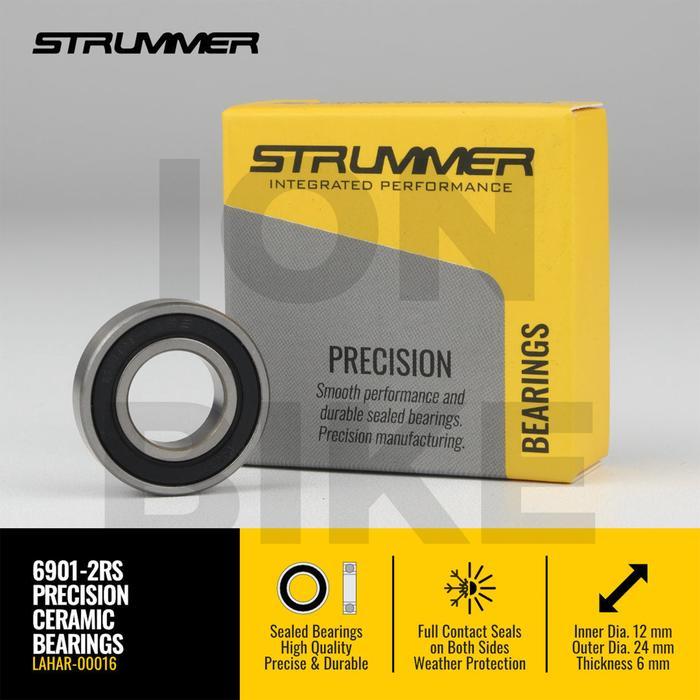 Bearing 6901 2RS Strummer CERAMIC Laker Klaher Laher Ball 12 x 24 x 6