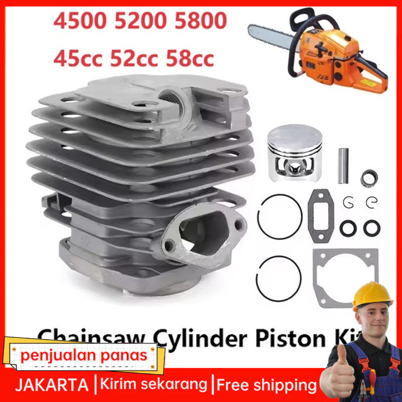 Blok Maestro 5800  Block SENSO Maestro 6500 Cylinder Blok Chainsaw 5800  / 45.2MM / Cylinder Block A