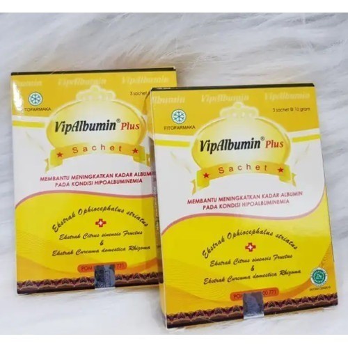 VIP Albumin Sachet Box