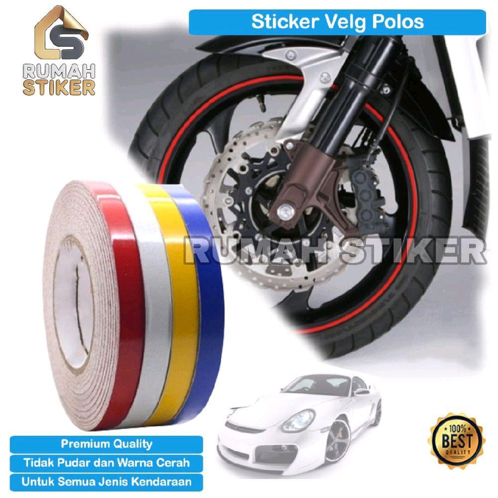 Stiker Velg Motor Reflective / Lis Velg Skotlet Menyala / Variasi Velg NMAX Vario Beat Scoopy PCX CB