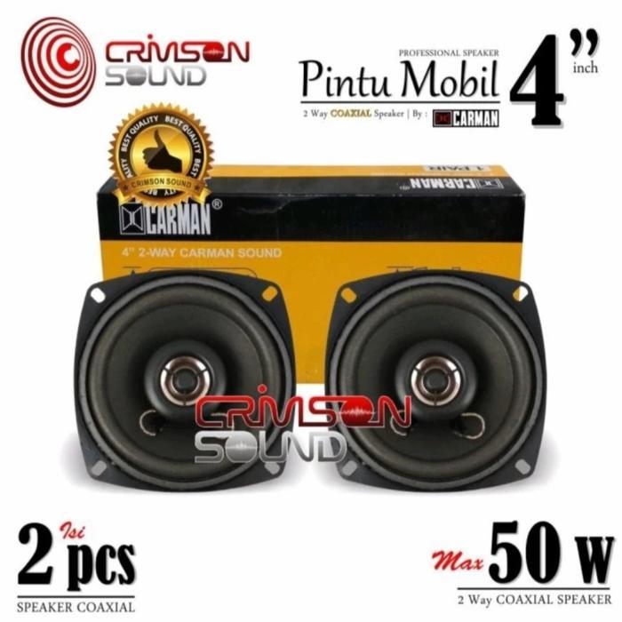 speaker tu mobil 4 inch CARMAN