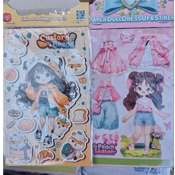 GMJ 1sachset BP PAPER DOLL DRESS UP & STIKER ((PAPER DOLL))