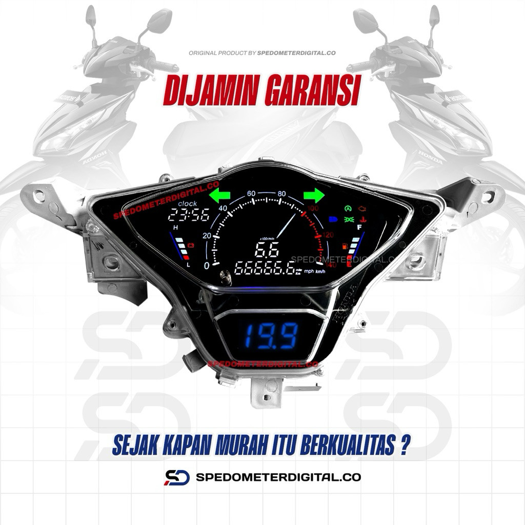 Spedometer Digital Vario 110 FI Esp / Speedometer Digital Vario 110 Fi ESP PNP