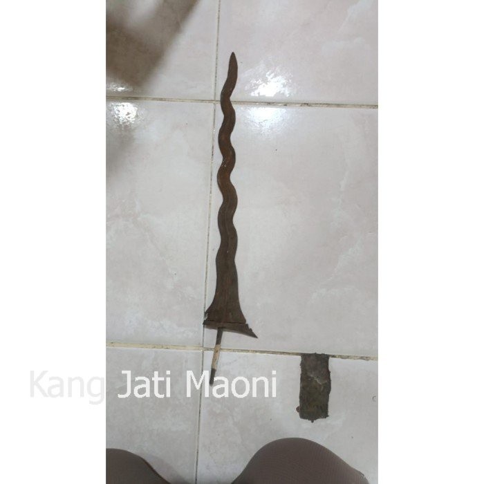 keris sepuh sabuk inten tangguh kediri KJM 1122 Asli Paling Mewah TRE2345