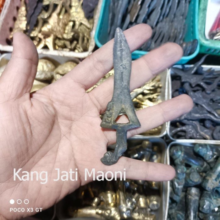 keris omyang gagang singa pamengkang sepuh Asli Paling Mewah GF544