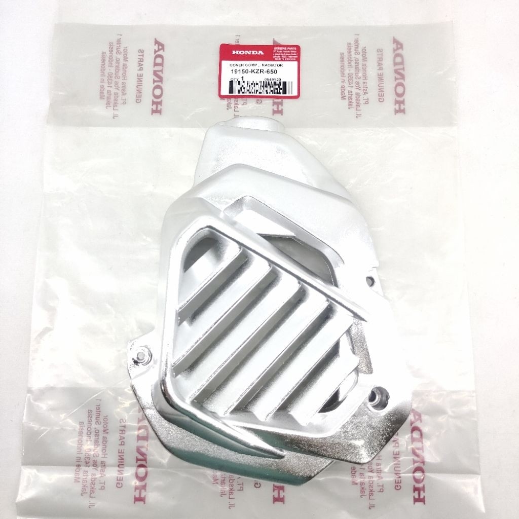 COD Cover Tutup Pelindung Radiator Honda Vario Techno 125 Chroom Original - RPMSEMARANG