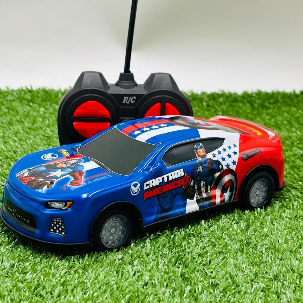 TOYVERSE Mainan Mobil Remote Control Diecast Car Avengers Usb Charger 4Channel