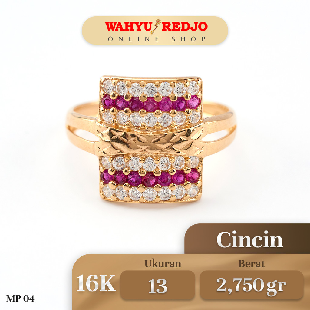 Cincin Emas Kadar 16K Wahyu Redjo CC-16K-30478214