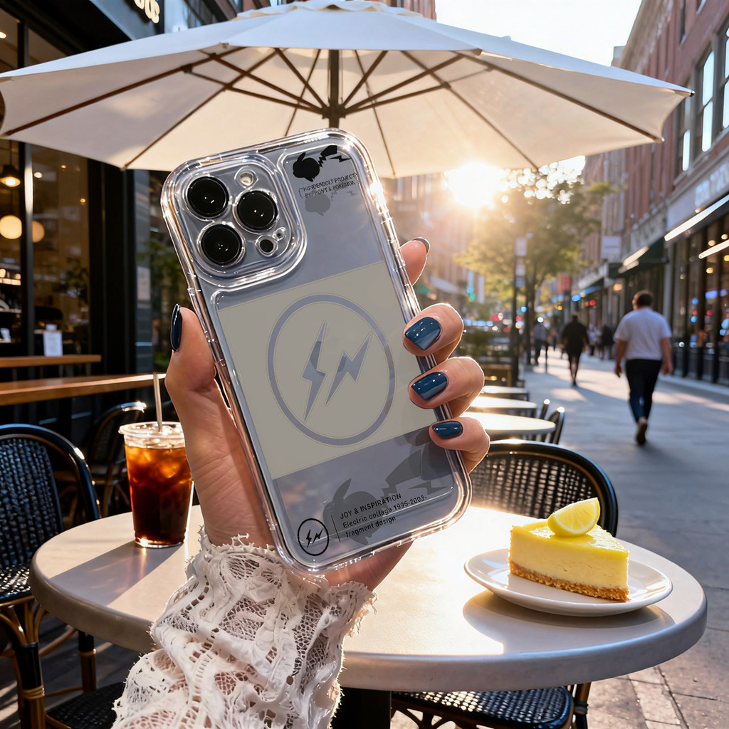 Thunderbolt Project   Joy Inspiration   Electric Cottage Case HP Transparan Soft Cover untuk iPhone1
